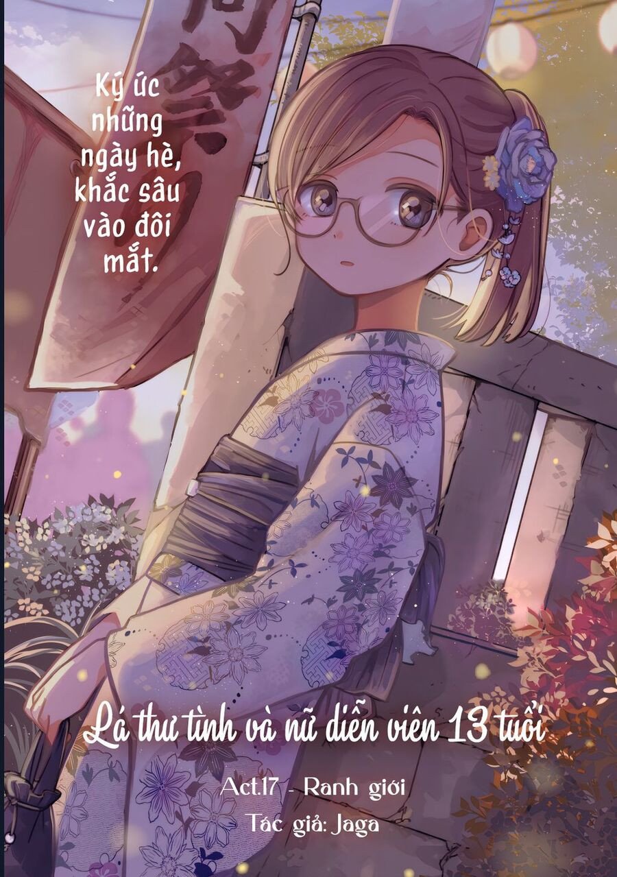 Lá Thư Tình Và Nữ Diễn Viên 13 Tuổi chapter 17 - Trang 13