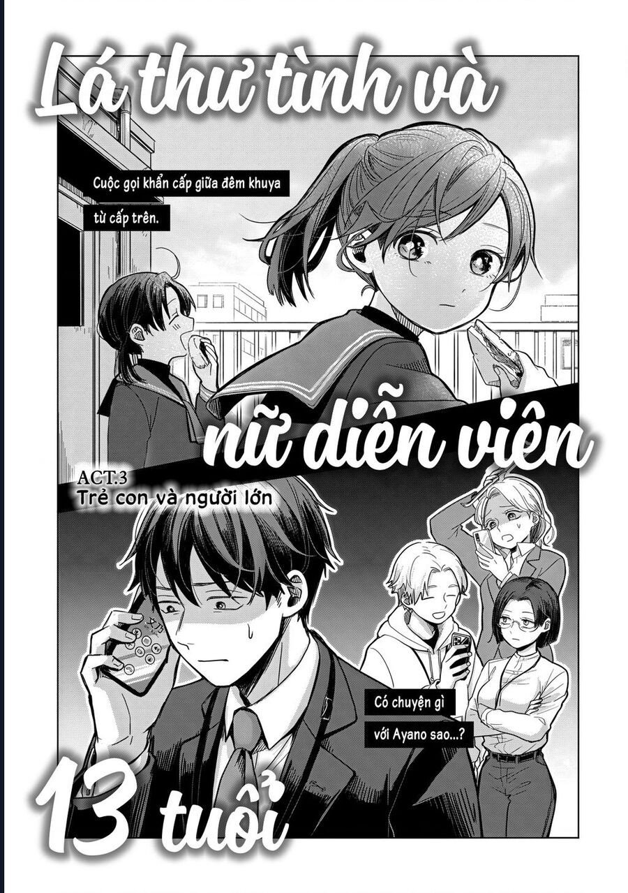 Lá Thư Tình Và Nữ Diễn Viên 13 Tuổi chapter 3 - Trang 4