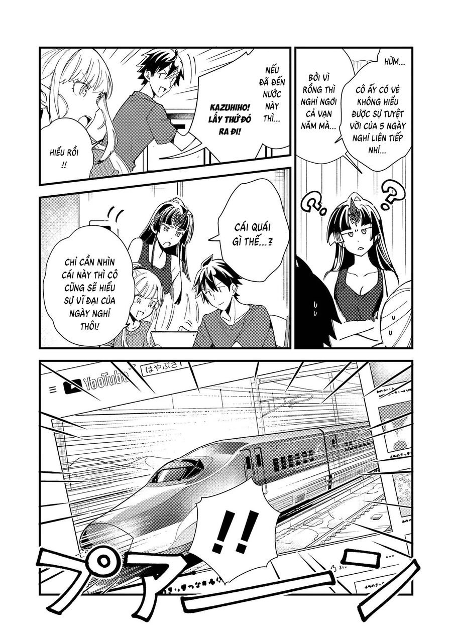 Nihon E Youkoso Elf-San chapter 32 - Trang 11