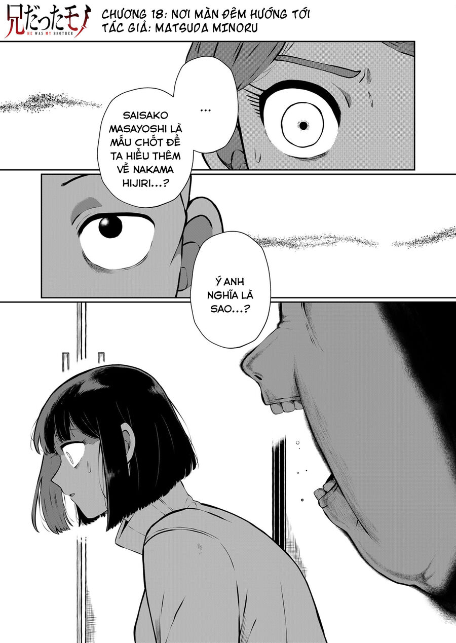 Thứ Đã Từng Là Anh Trai Tôi chapter 18 - Trang 2