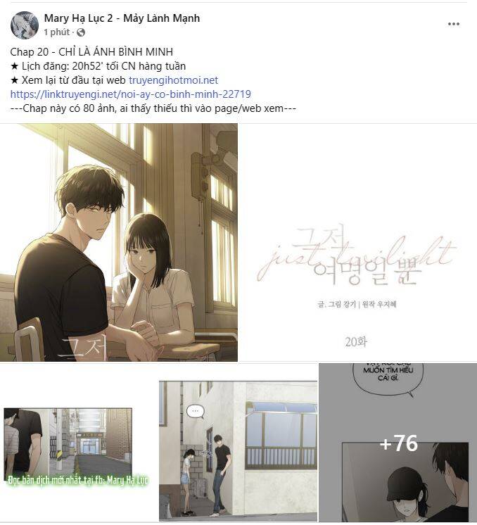 Chỉ Là Ánh Bình Minh chapter 20.1 - Trang 6