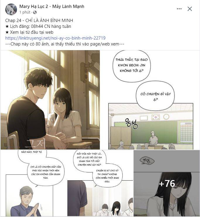 Chỉ Là Ánh Bình Minh chapter 24.1 - Trang 2