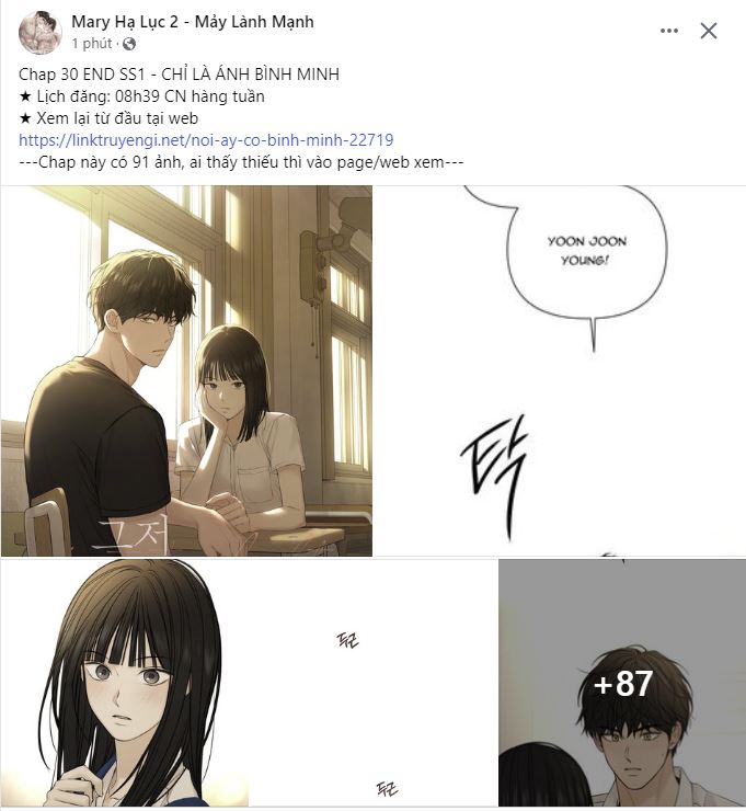 Chỉ Là Ánh Bình Minh chapter 30.1 - Trang 2