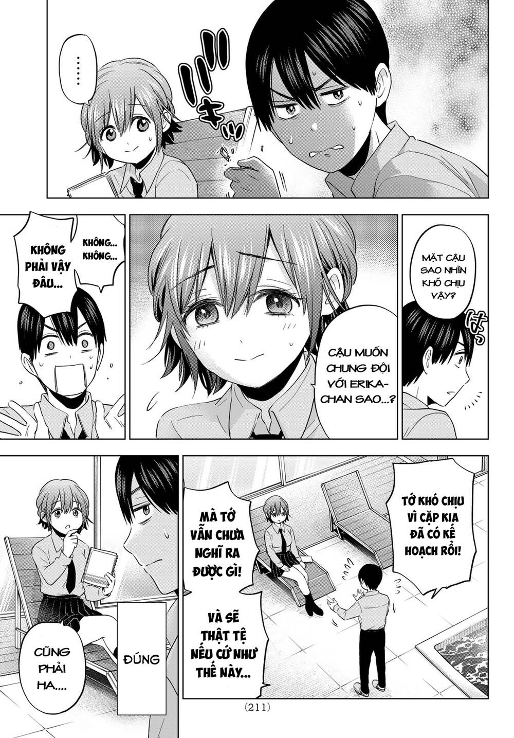 Kakkou No Iinazuke chapter 101 - Trang 11