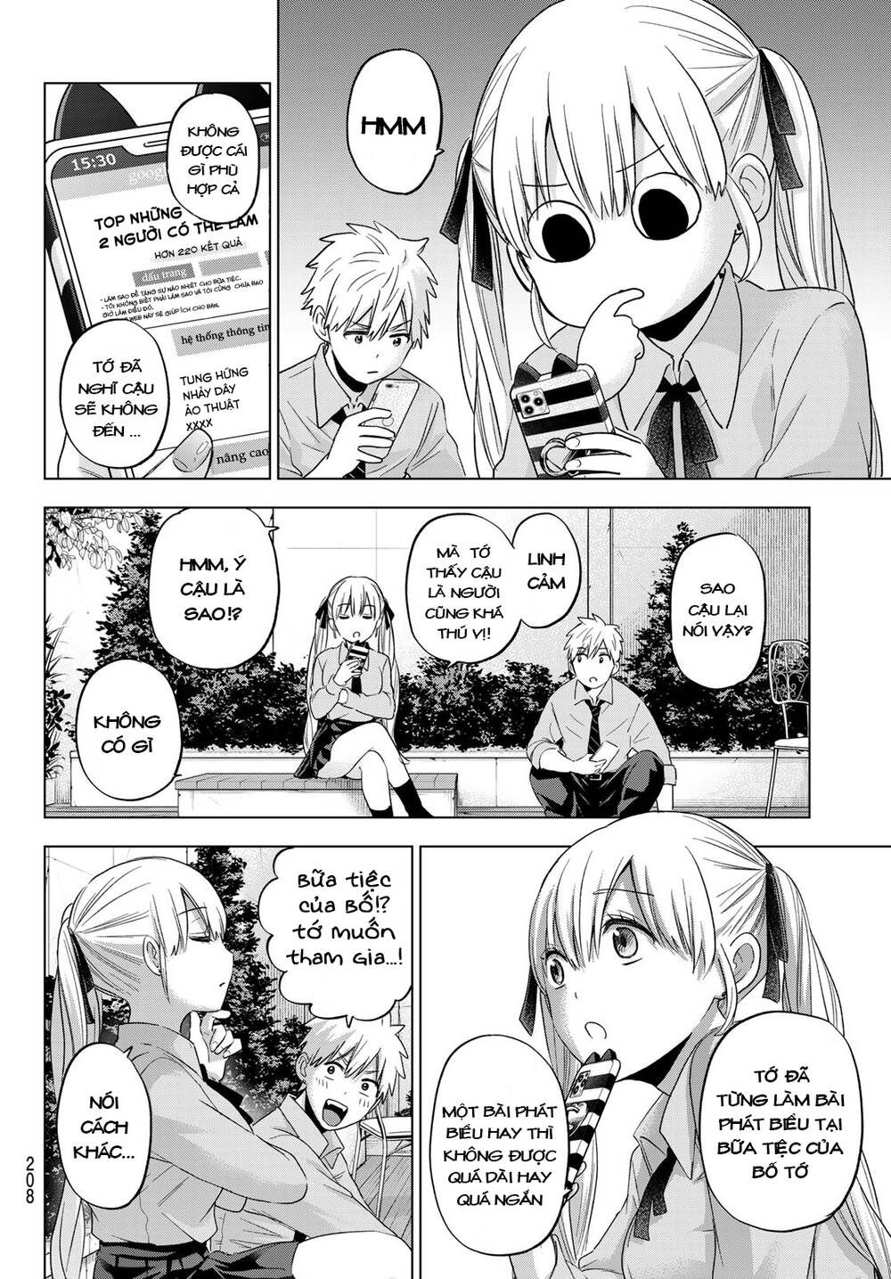 Kakkou No Iinazuke chapter 101 - Trang 8