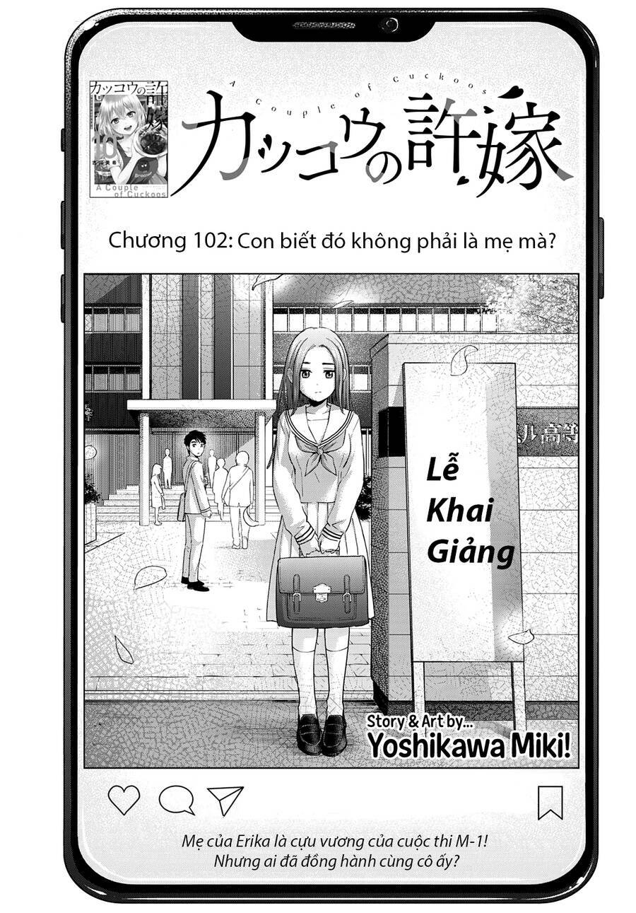 Kakkou No Iinazuke chapter 102 - Trang 2