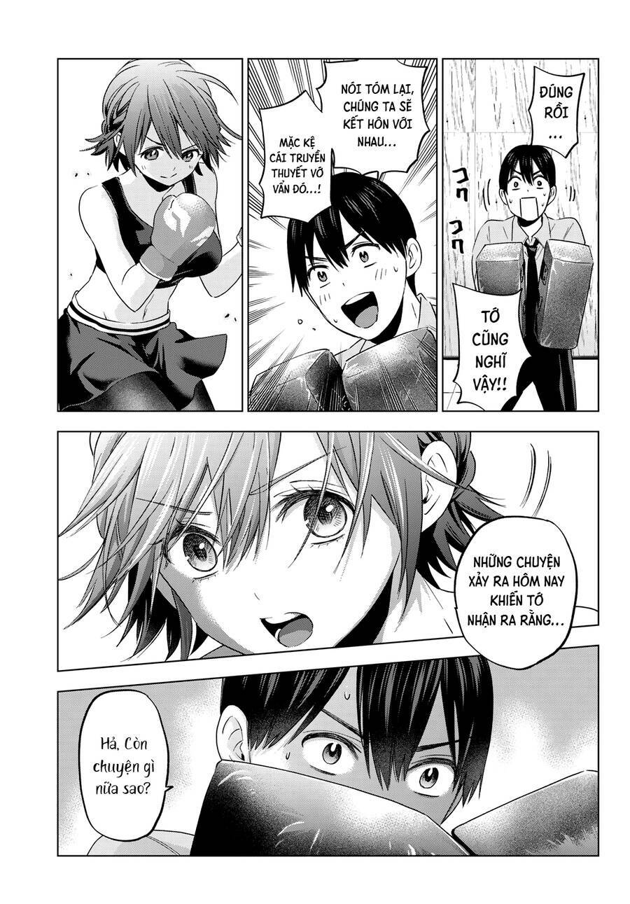 Kakkou No Iinazuke chapter 104 - Trang 16