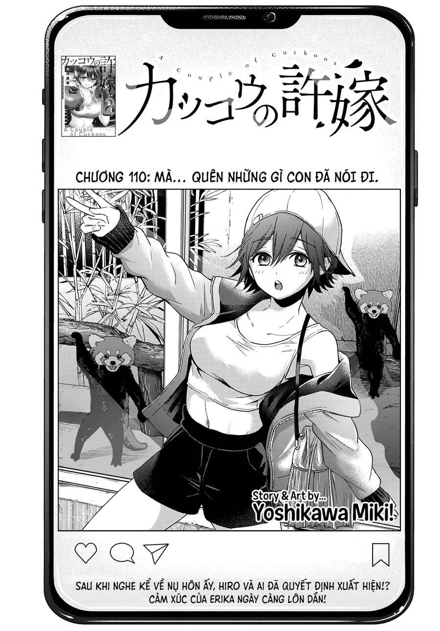 Kakkou No Iinazuke chapter 110 - Trang 2