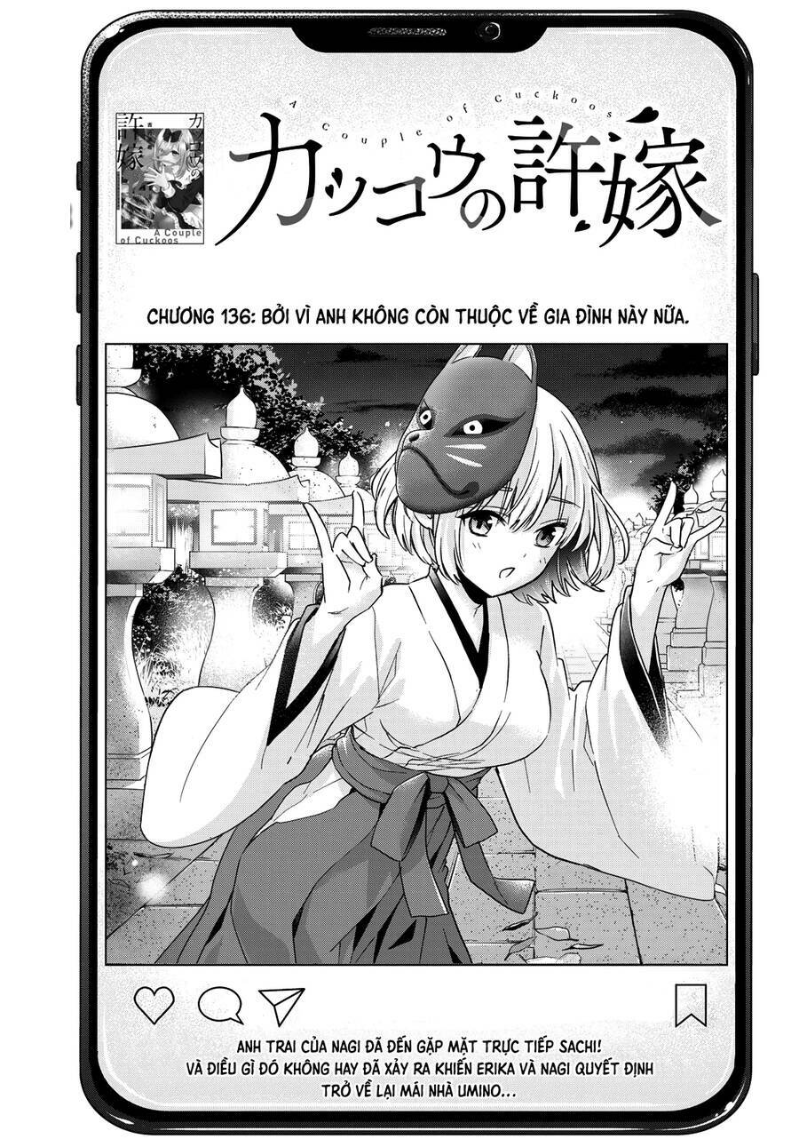 Kakkou No Iinazuke chapter 136 - Trang 2