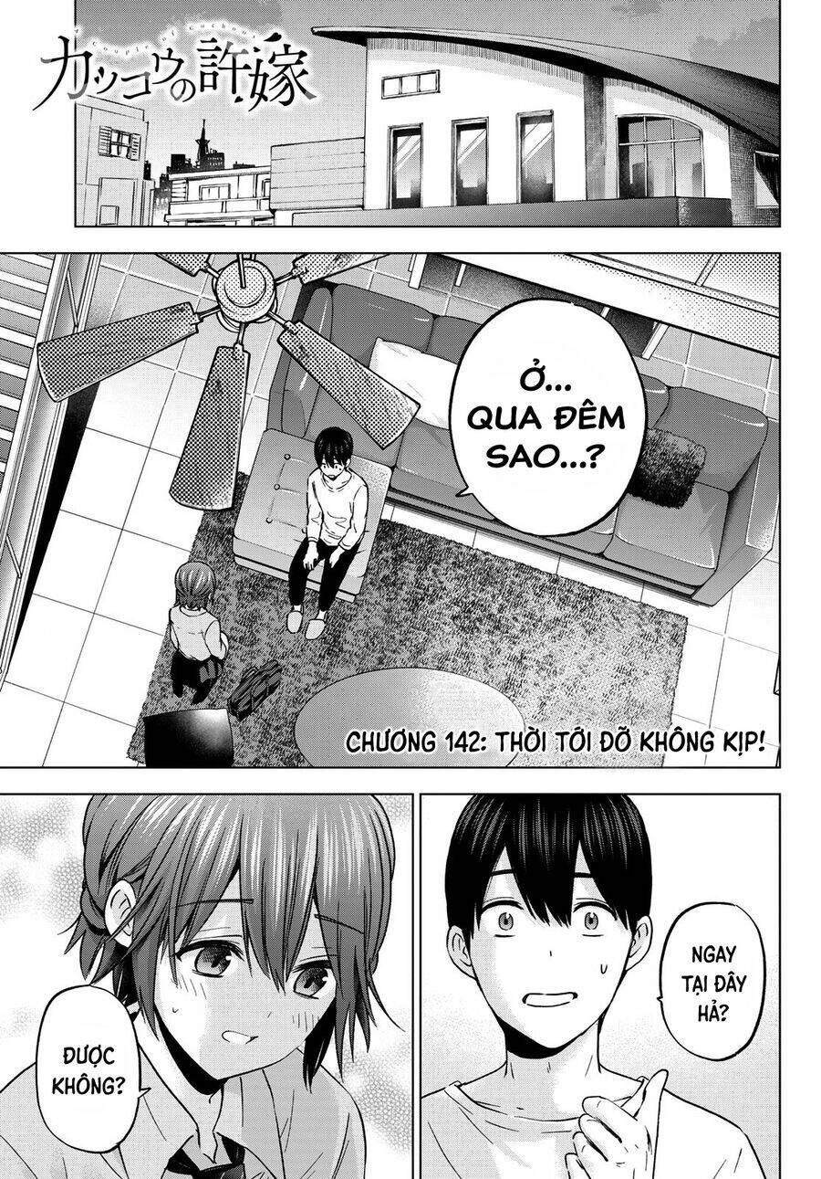 Kakkou No Iinazuke chapter 142 - Trang 2