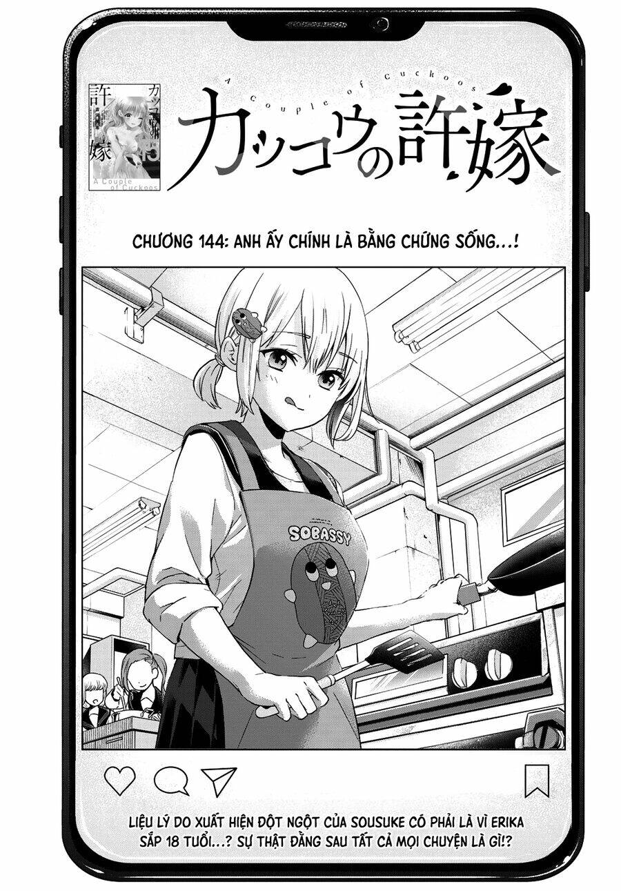 Kakkou No Iinazuke chapter 144 - Trang 2