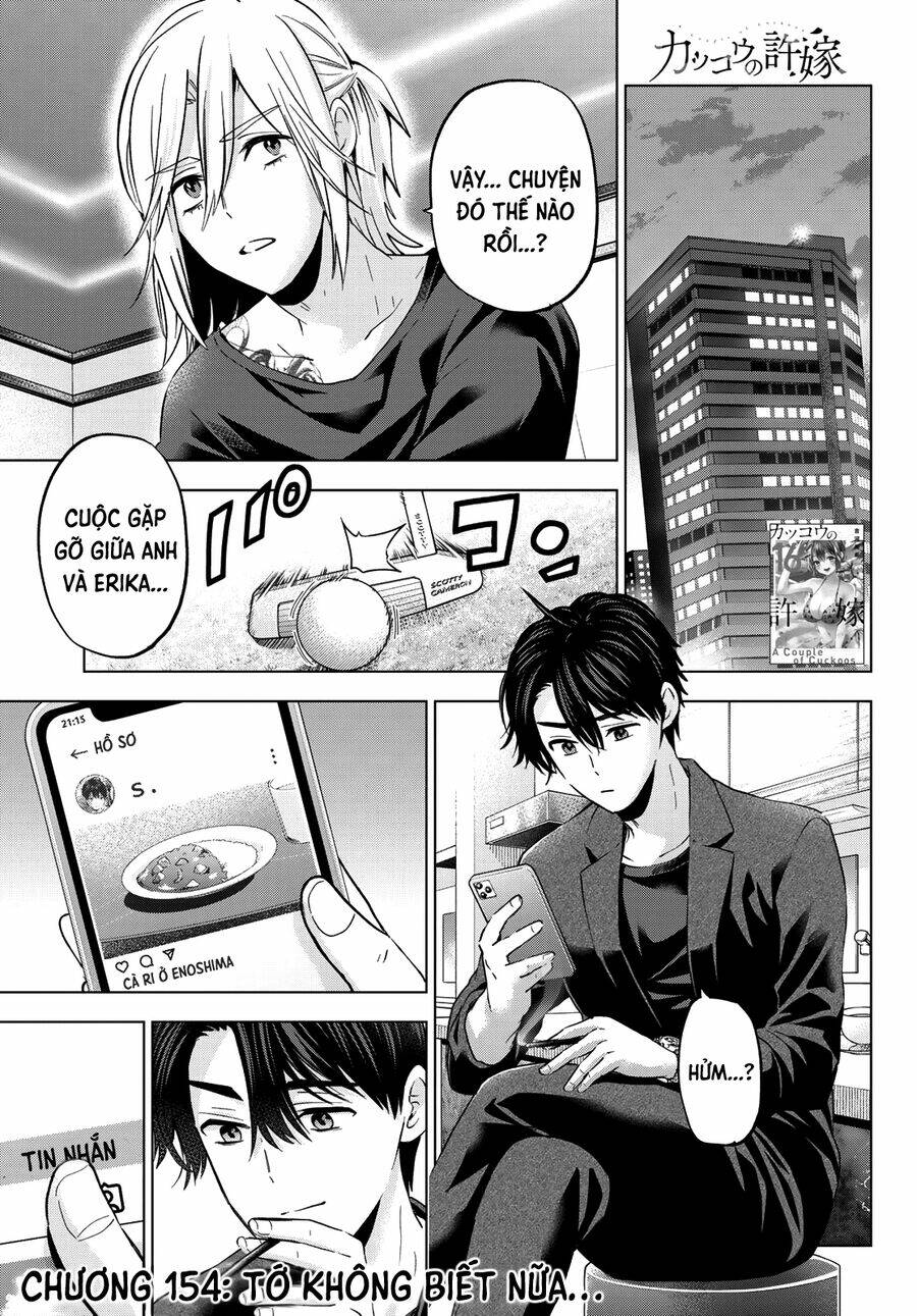Kakkou No Iinazuke chapter 154 - Trang 2