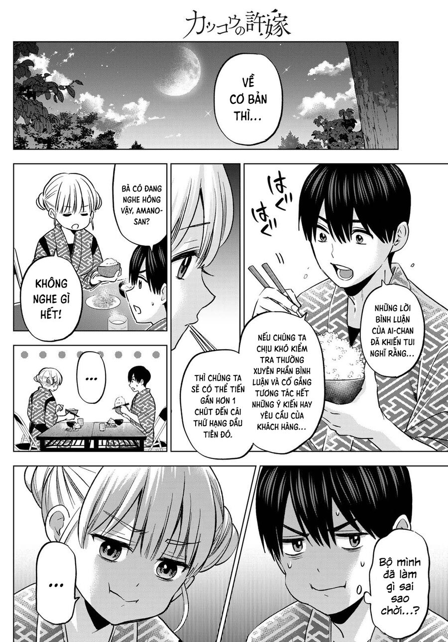 Kakkou No Iinazuke chapter 193 - Trang 15