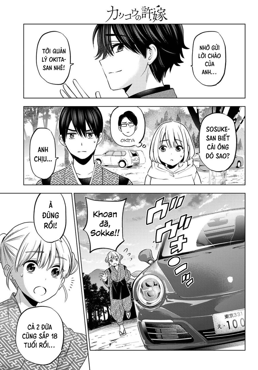 Kakkou No Iinazuke chapter 196 - Trang 16
