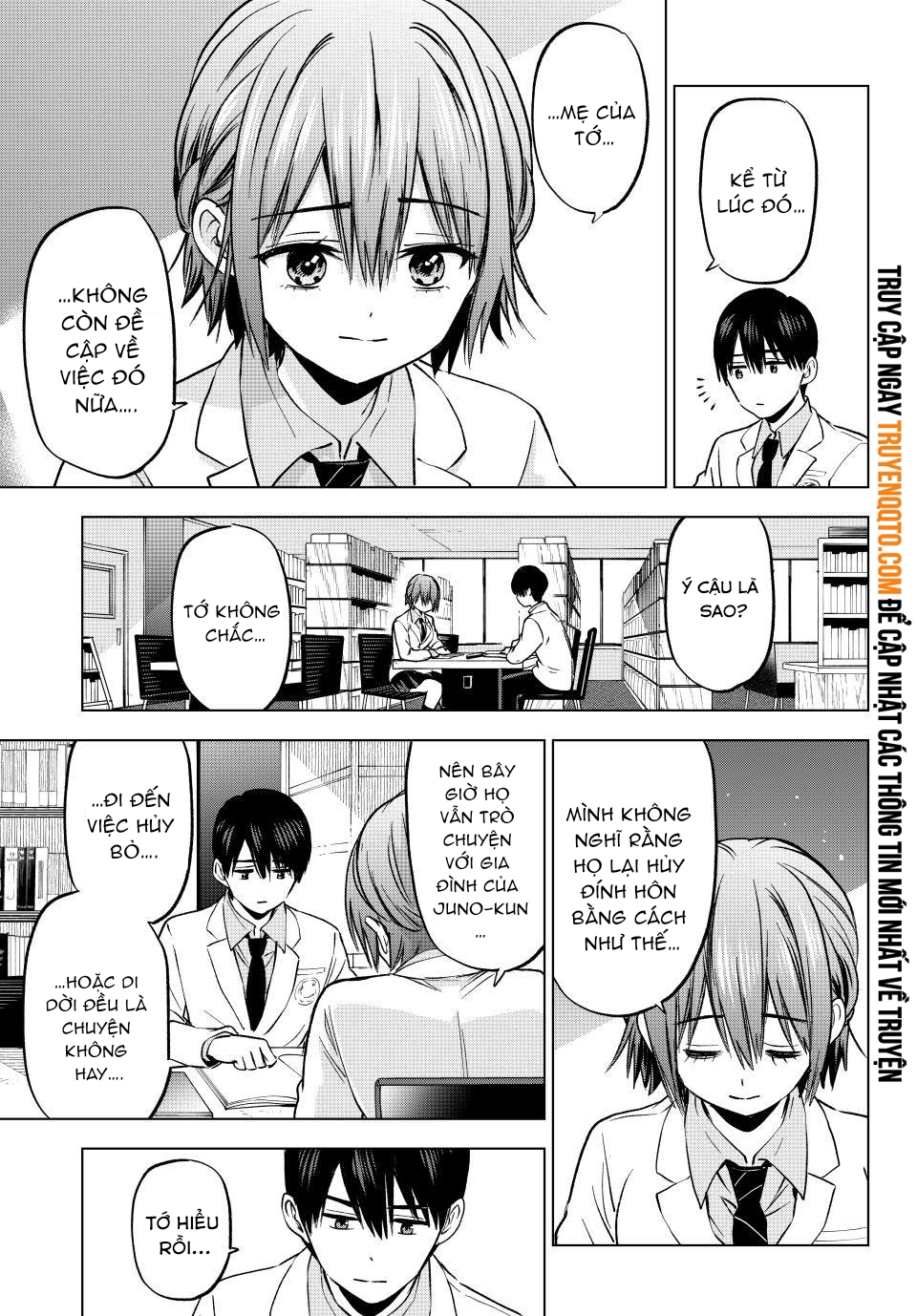 Kakkou No Iinazuke chapter 220 - Trang 12