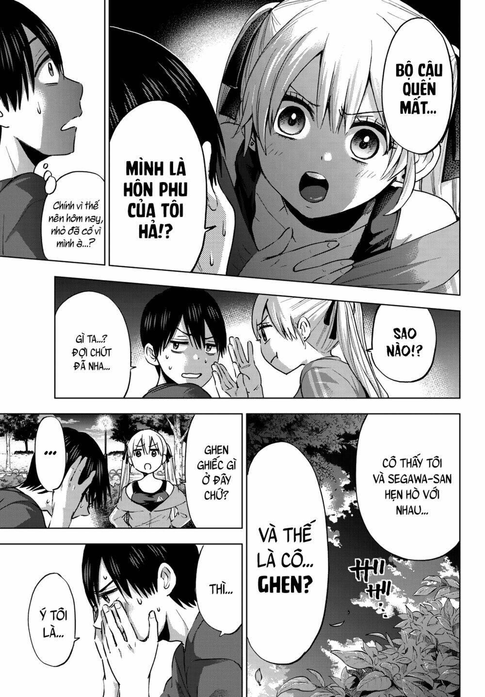 Kakkou No Iinazuke chapter 27 - Trang 17