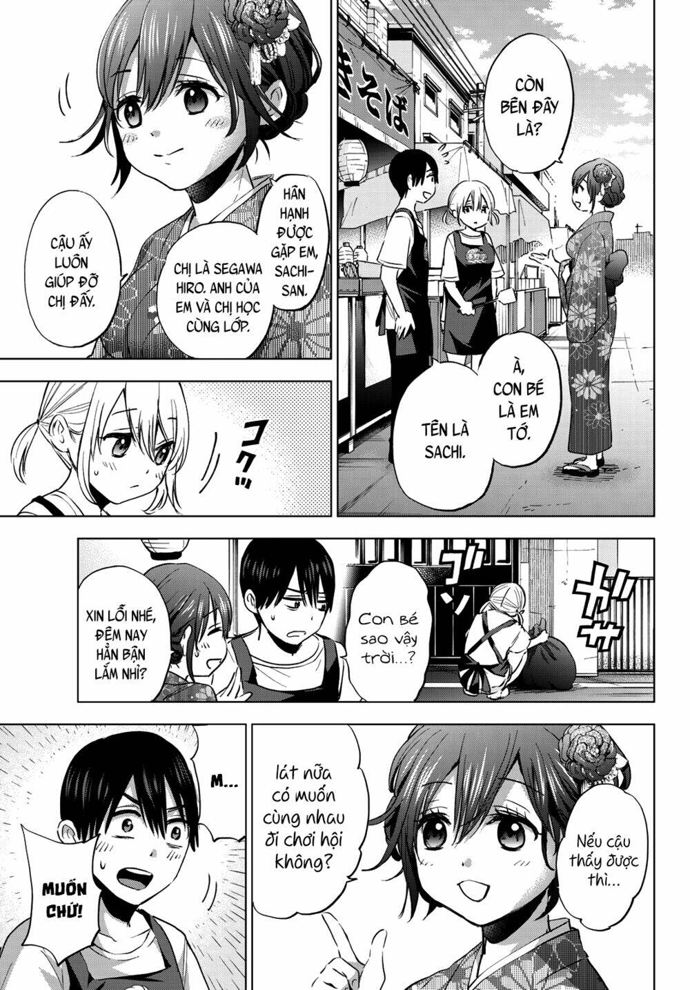 Kakkou No Iinazuke chapter 32 - Trang 11