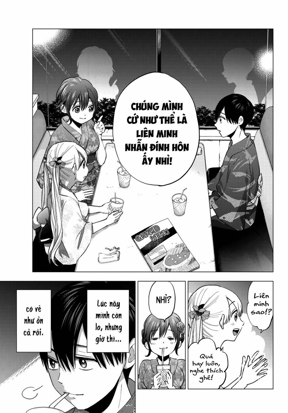 Kakkou No Iinazuke chapter 34 - Trang 13