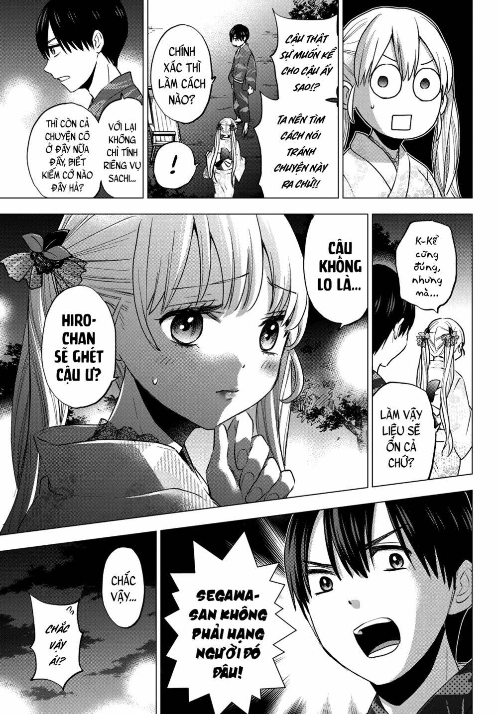 Kakkou No Iinazuke chapter 34 - Trang 7