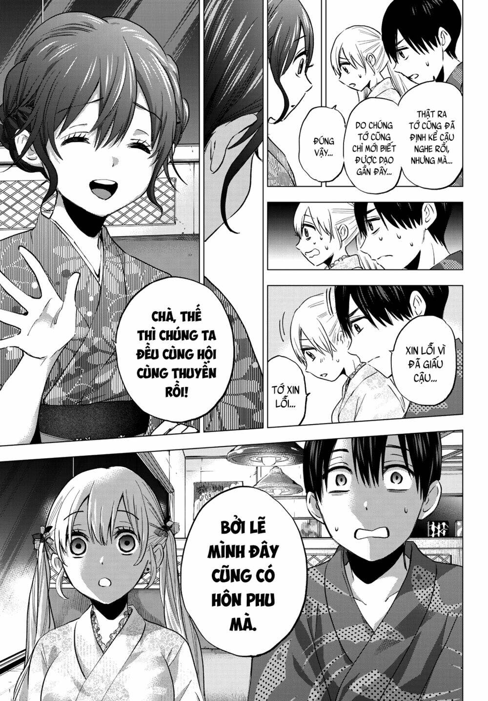 Kakkou No Iinazuke chapter 34 - Trang 9