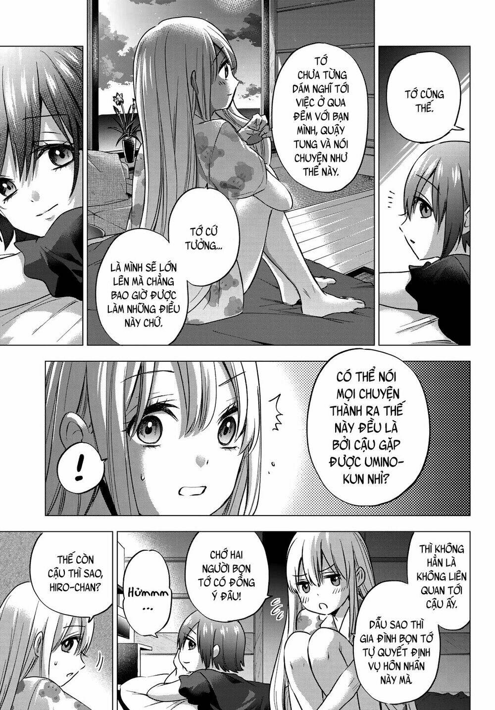 Kakkou No Iinazuke chapter 51 - Trang 11