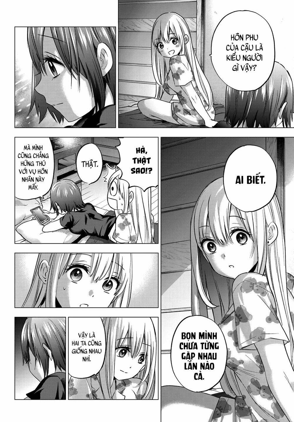 Kakkou No Iinazuke chapter 51 - Trang 12
