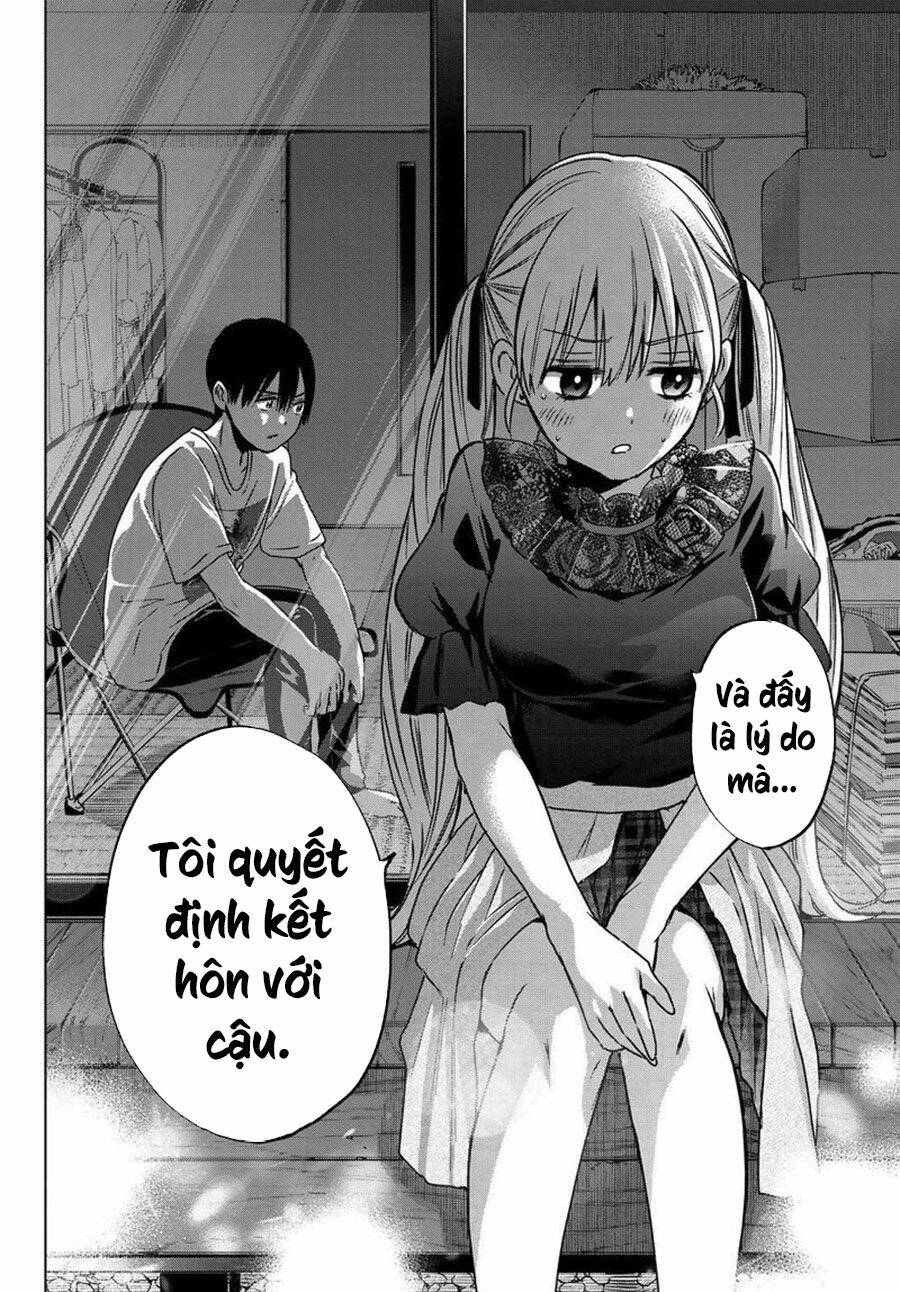 Kakkou No Iinazuke chapter 57 - Trang 21