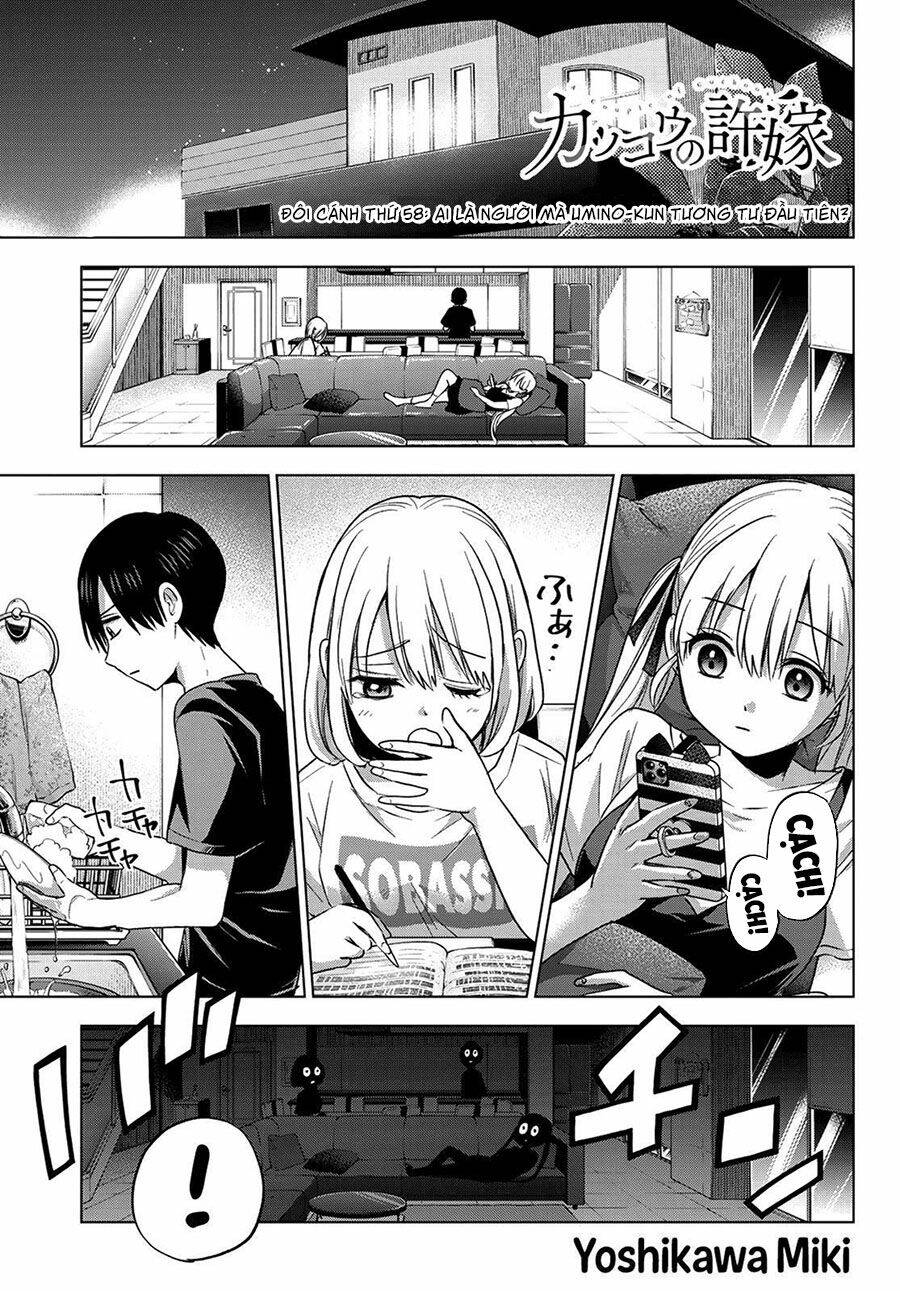Kakkou No Iinazuke chapter 58 - Trang 4