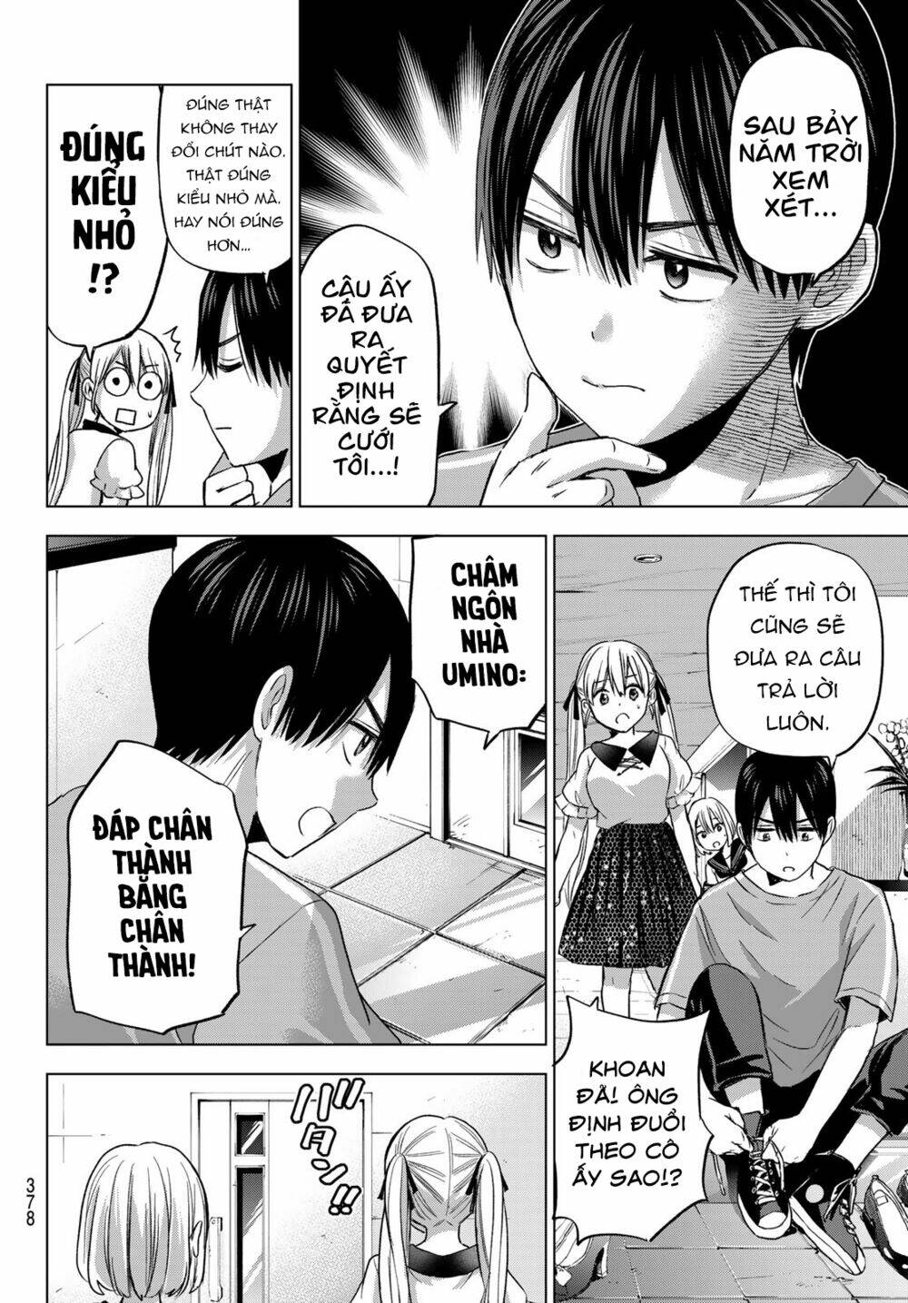 Kakkou No Iinazuke chapter 67 - Trang 6
