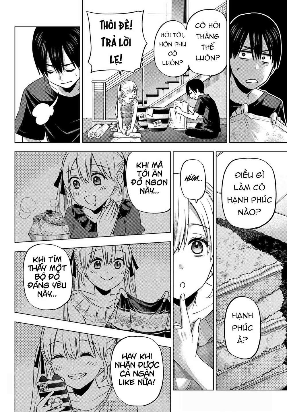Kakkou No Iinazuke chapter 69 - Trang 10
