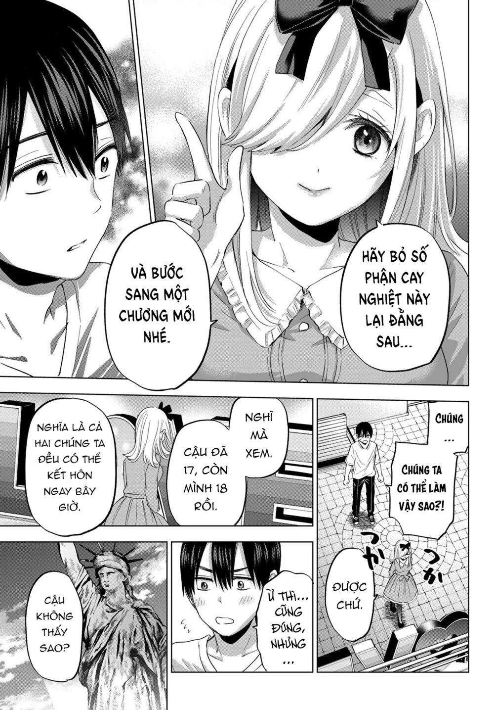 Kakkou No Iinazuke chapter 73 - Trang 15