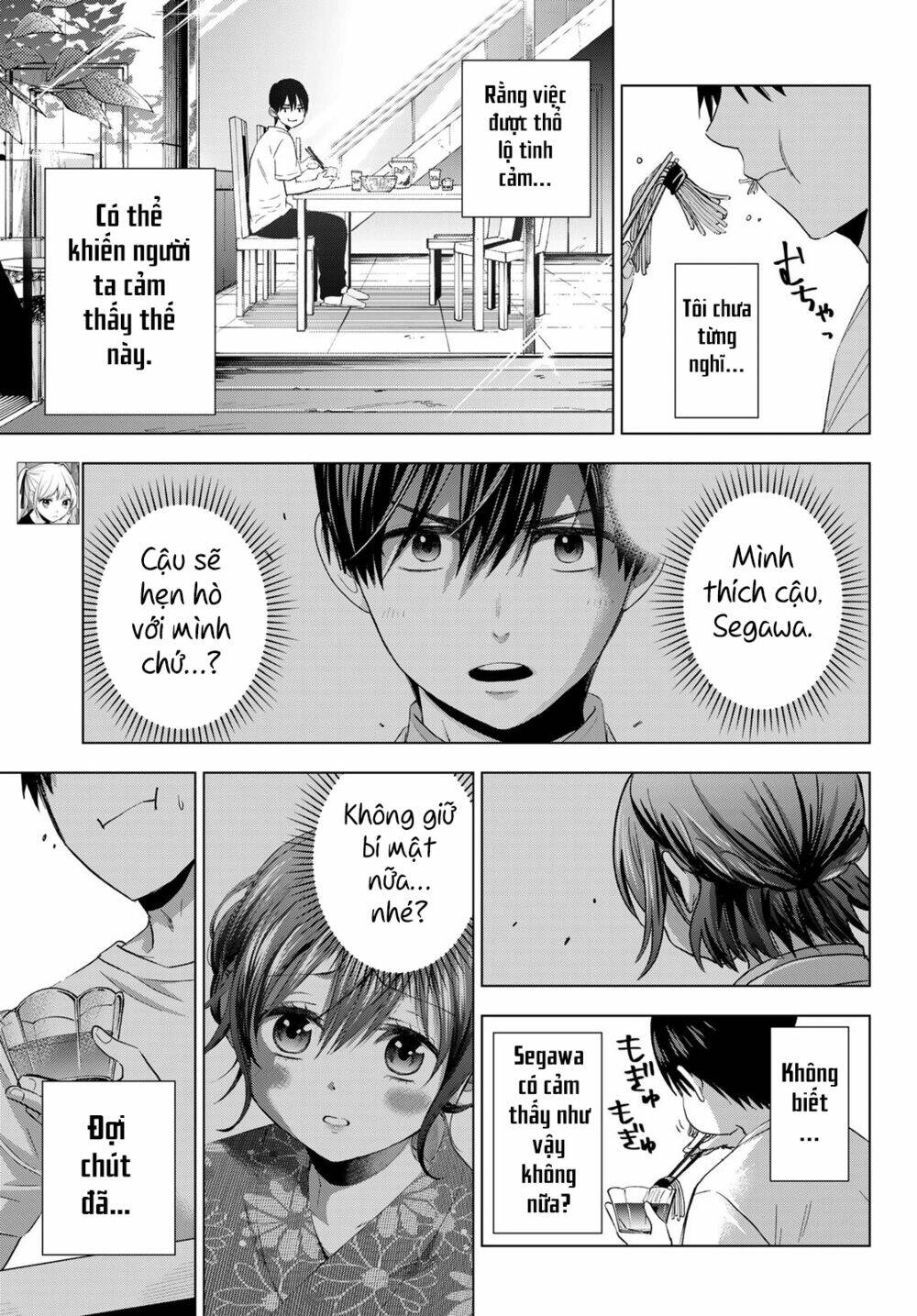 Kakkou No Iinazuke chapter 74 - Trang 11