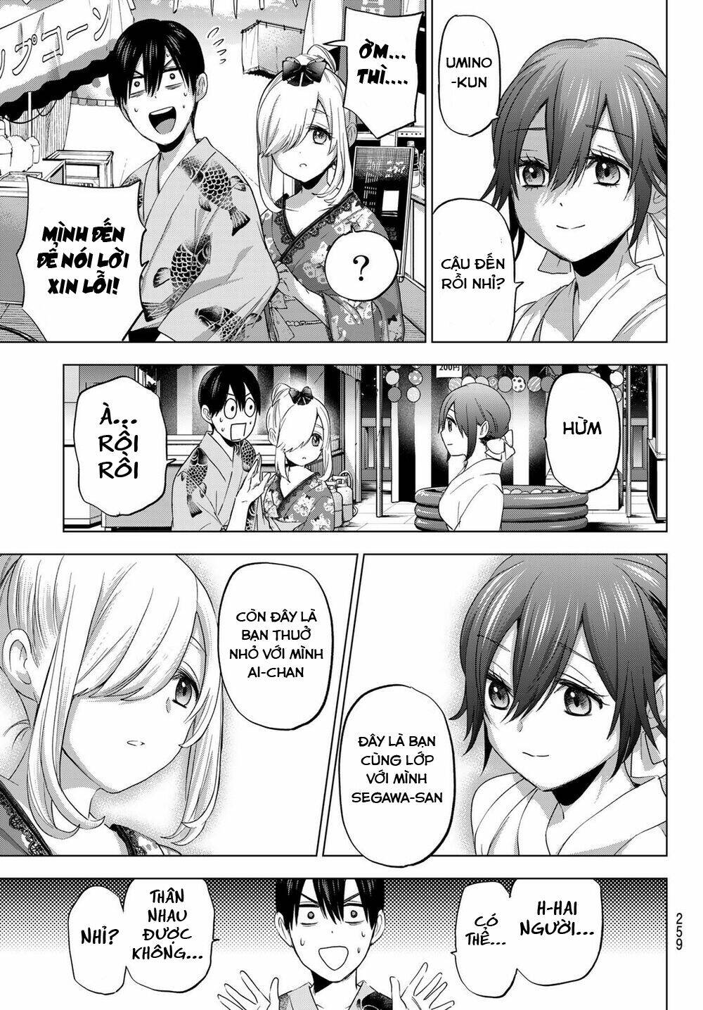 Kakkou No Iinazuke chapter 75 - Trang 13