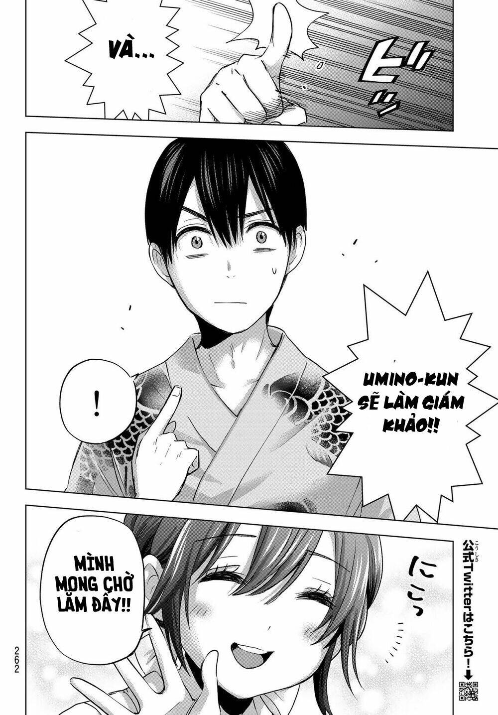 Kakkou No Iinazuke chapter 75 - Trang 16