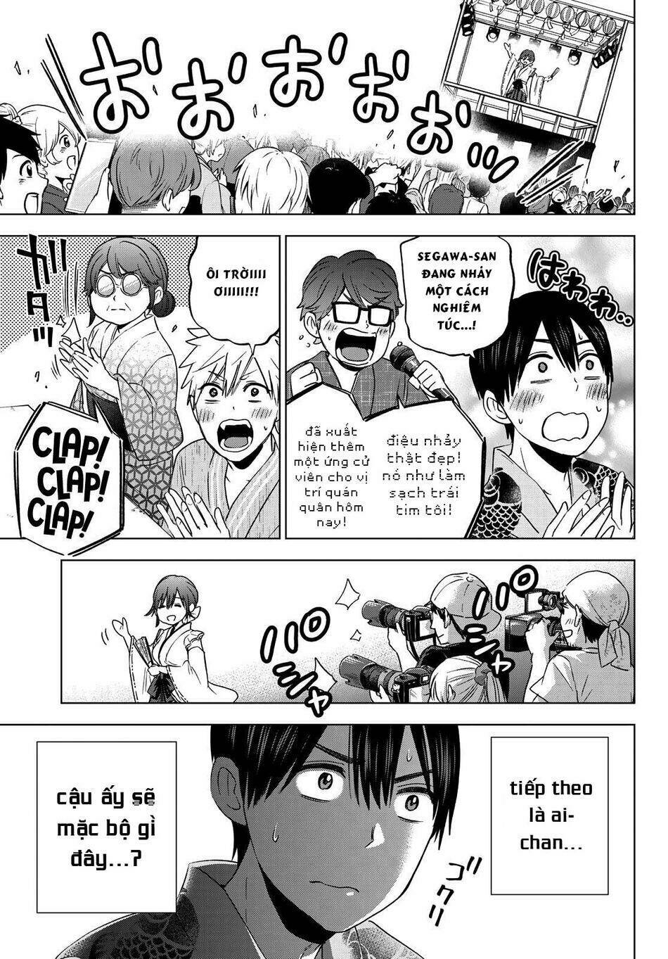 Kakkou No Iinazuke chapter 76 - Trang 12
