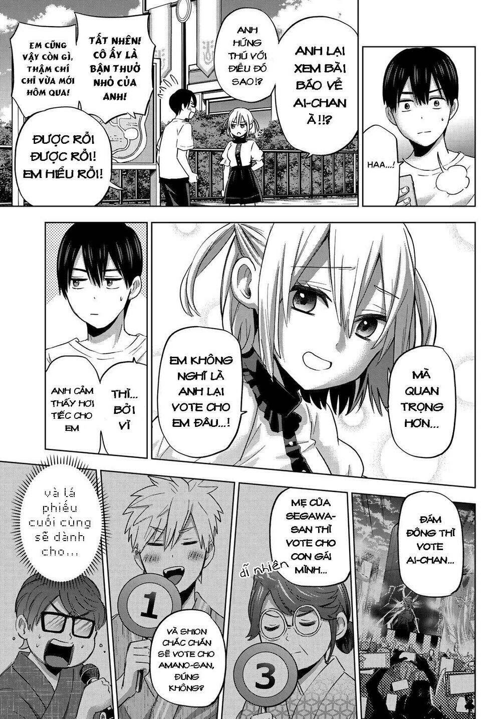 Kakkou No Iinazuke chapter 77 - Trang 6