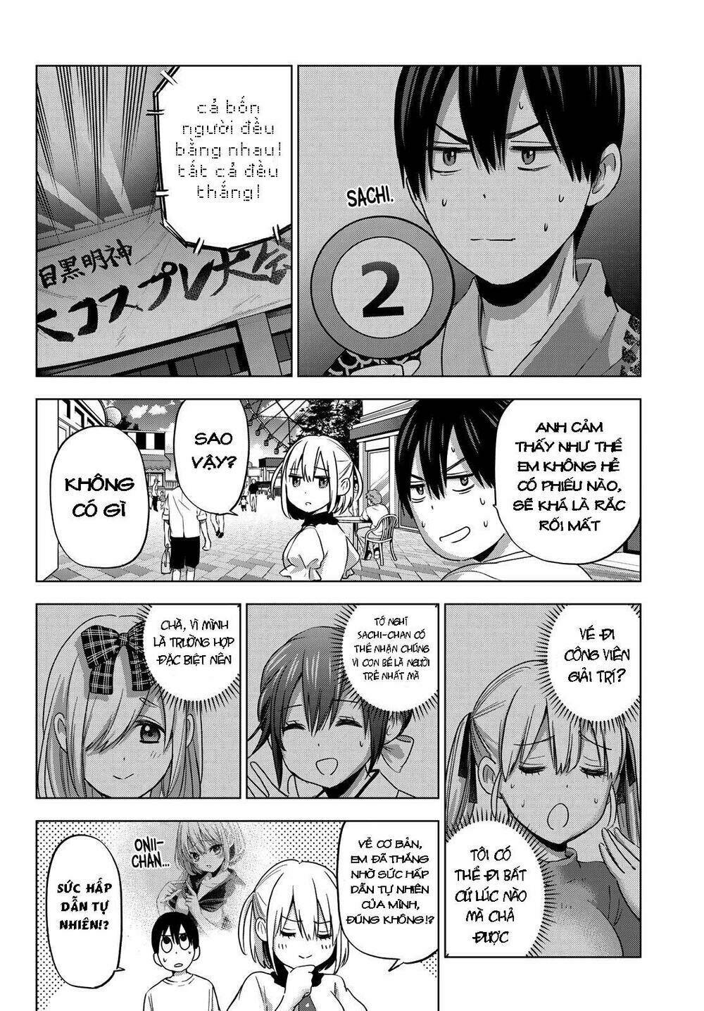 Kakkou No Iinazuke chapter 77 - Trang 7