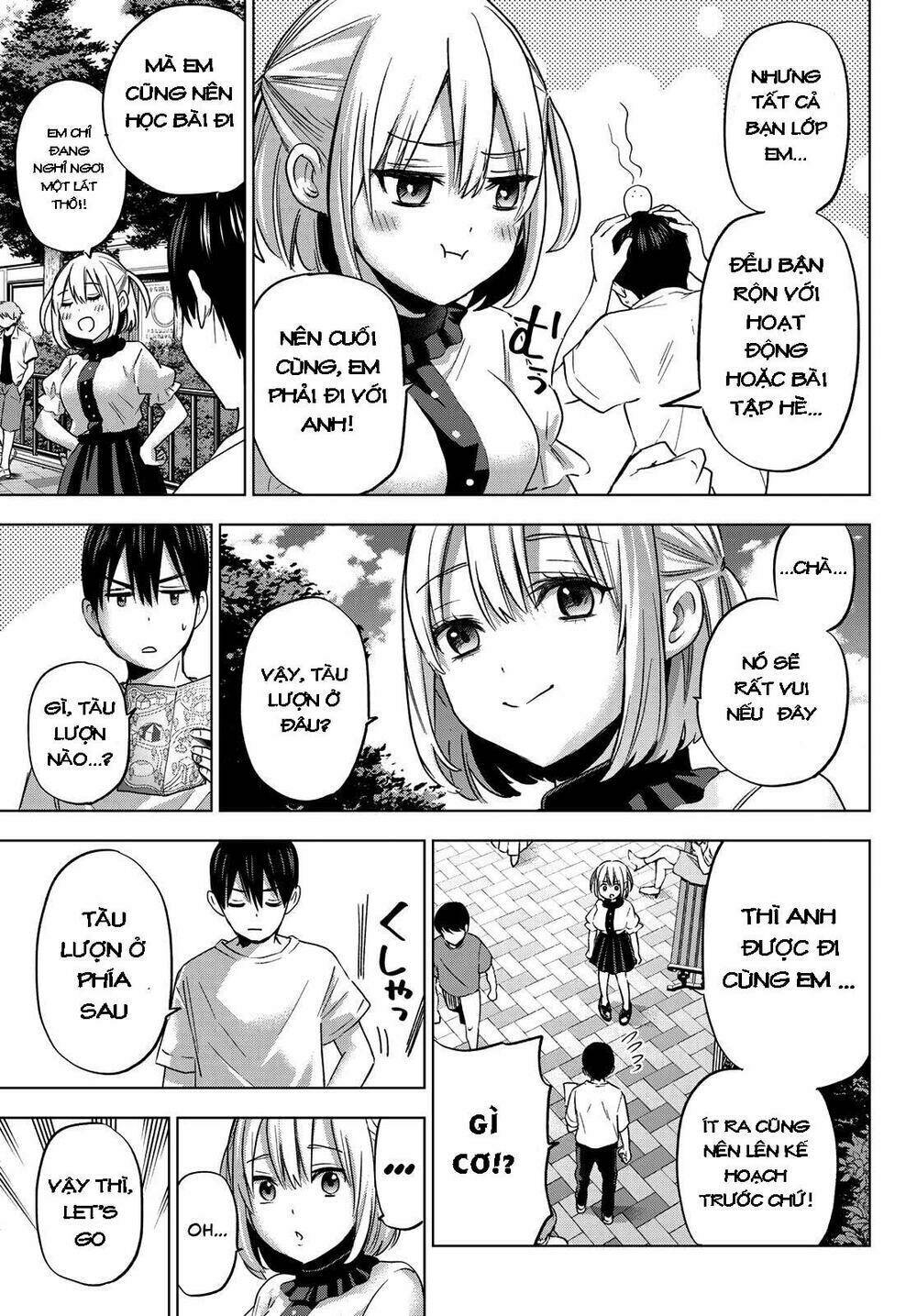 Kakkou No Iinazuke chapter 77 - Trang 8
