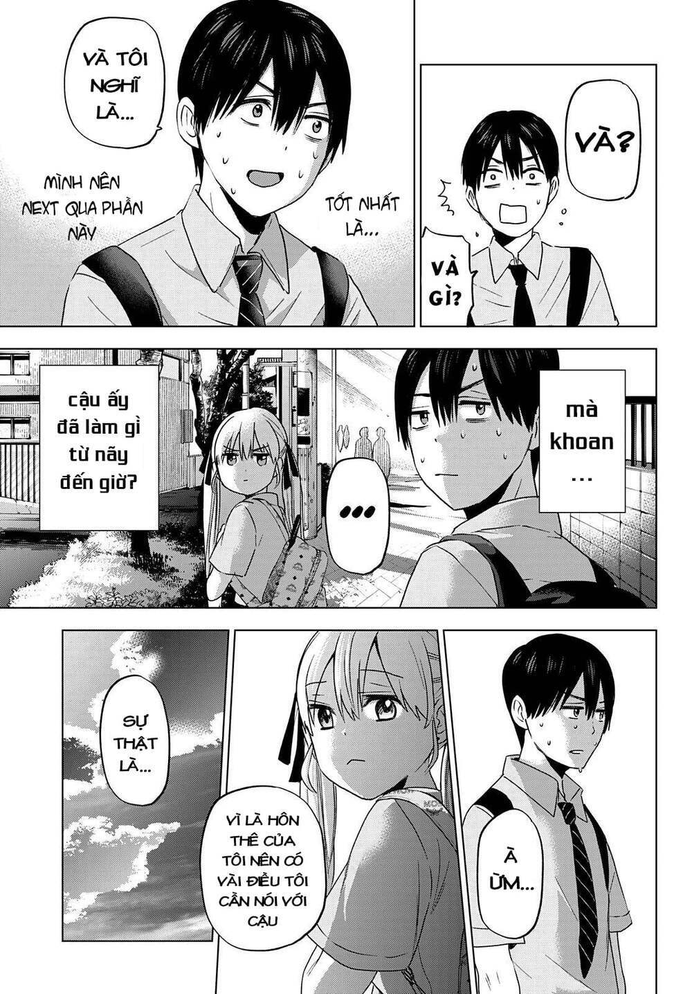 Kakkou No Iinazuke chapter 80 - Trang 8