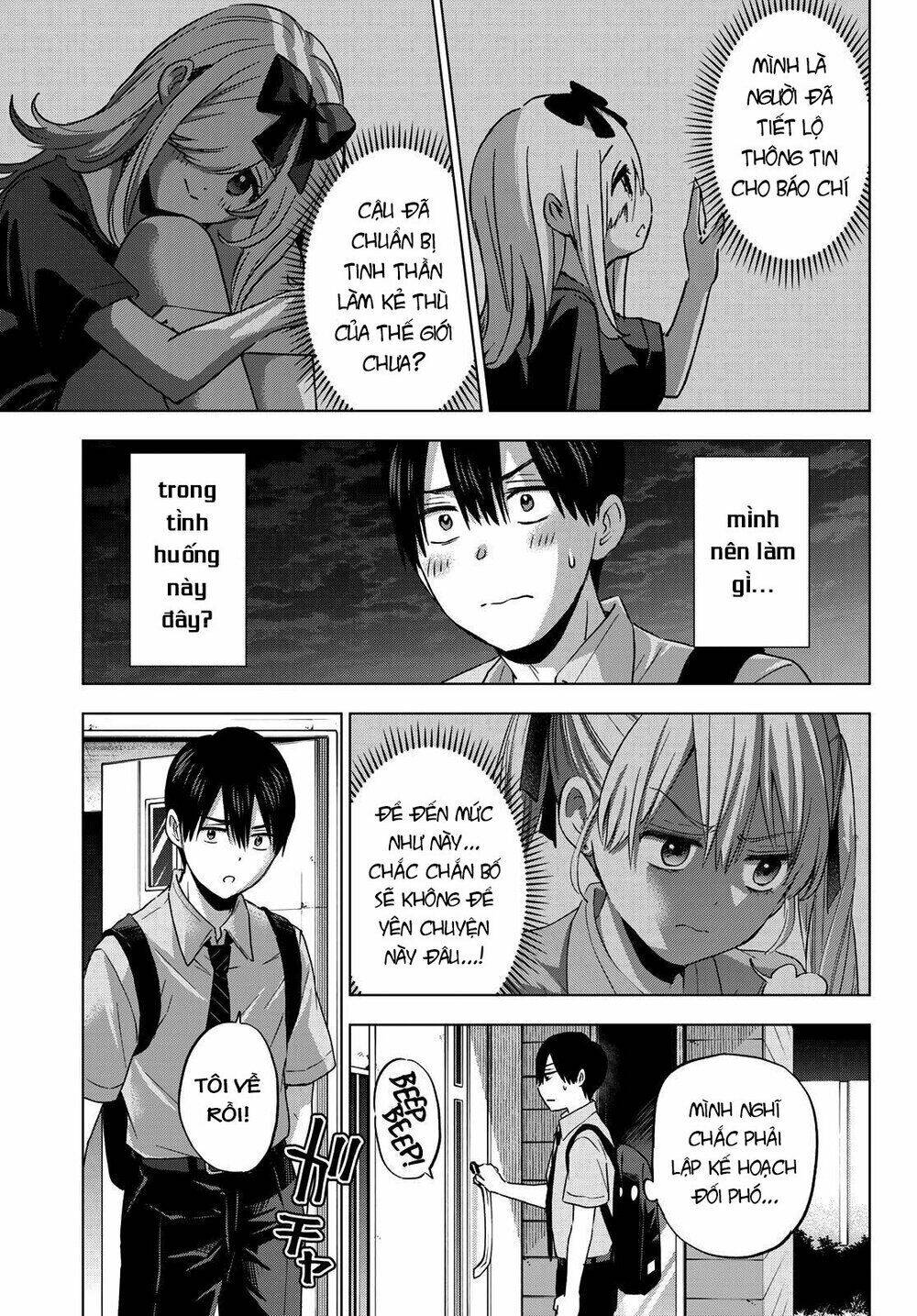 Kakkou No Iinazuke chapter 82 - Trang 4
