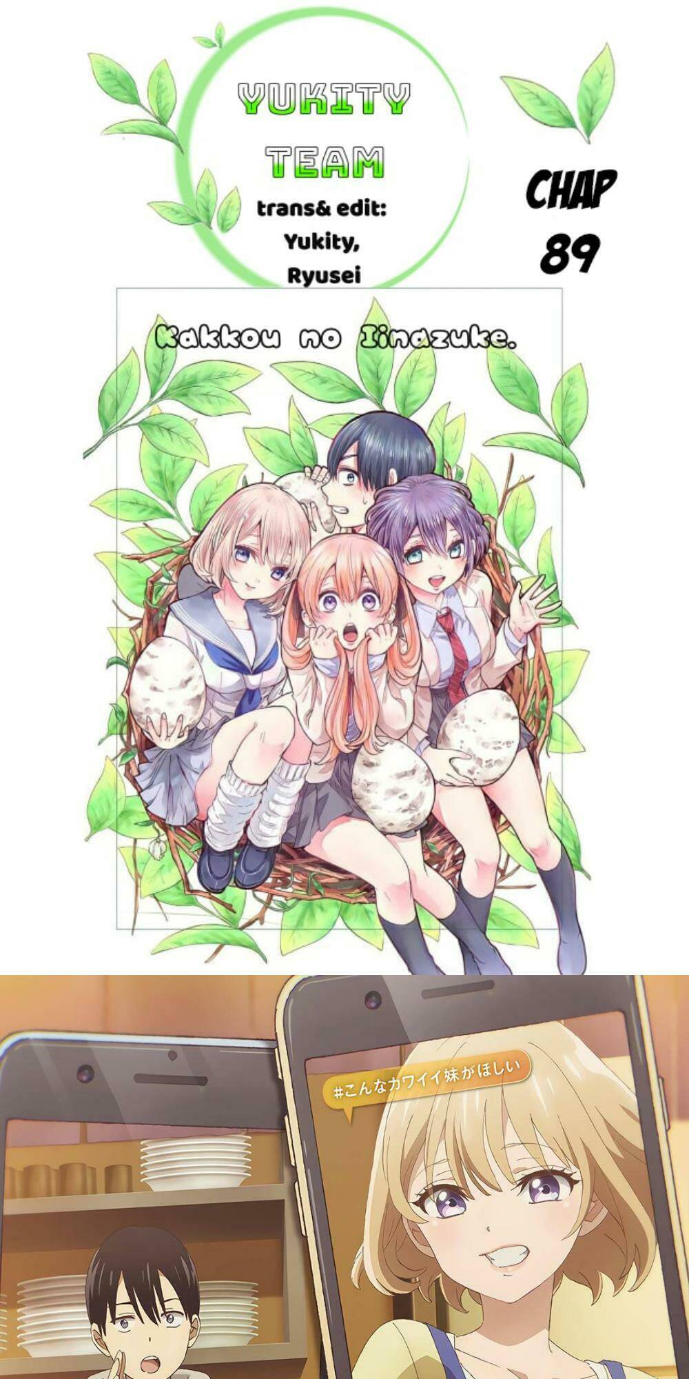 Kakkou No Iinazuke chapter 89 - Trang 1