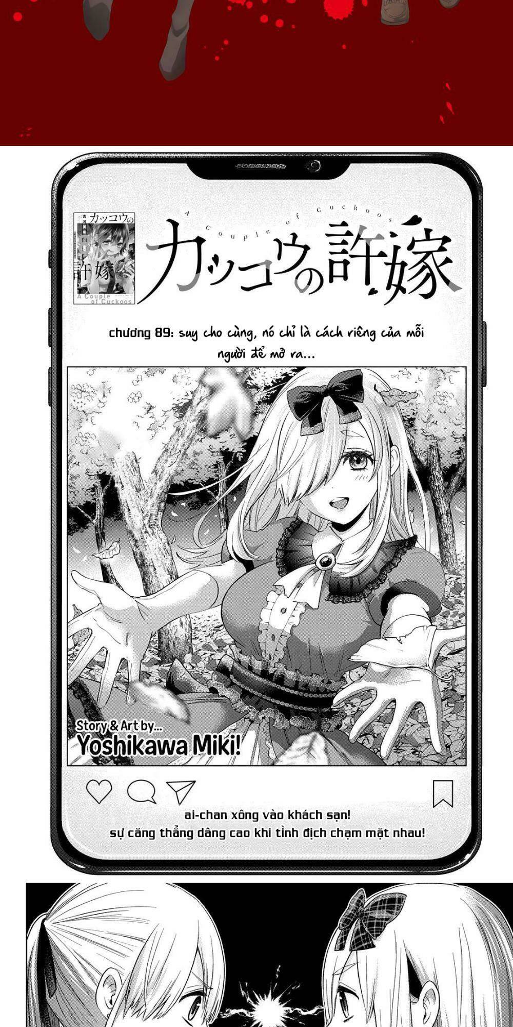 Kakkou No Iinazuke chapter 89 - Trang 3