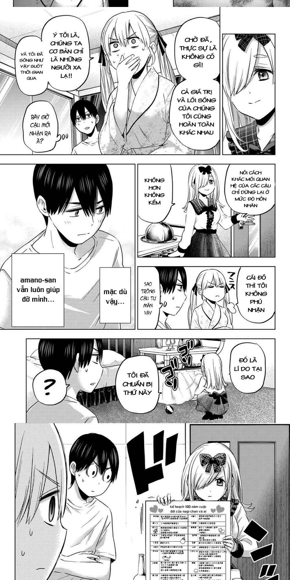 Kakkou No Iinazuke chapter 89 - Trang 6