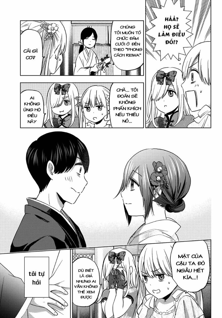 Kakkou No Iinazuke chapter 95 - Trang 17