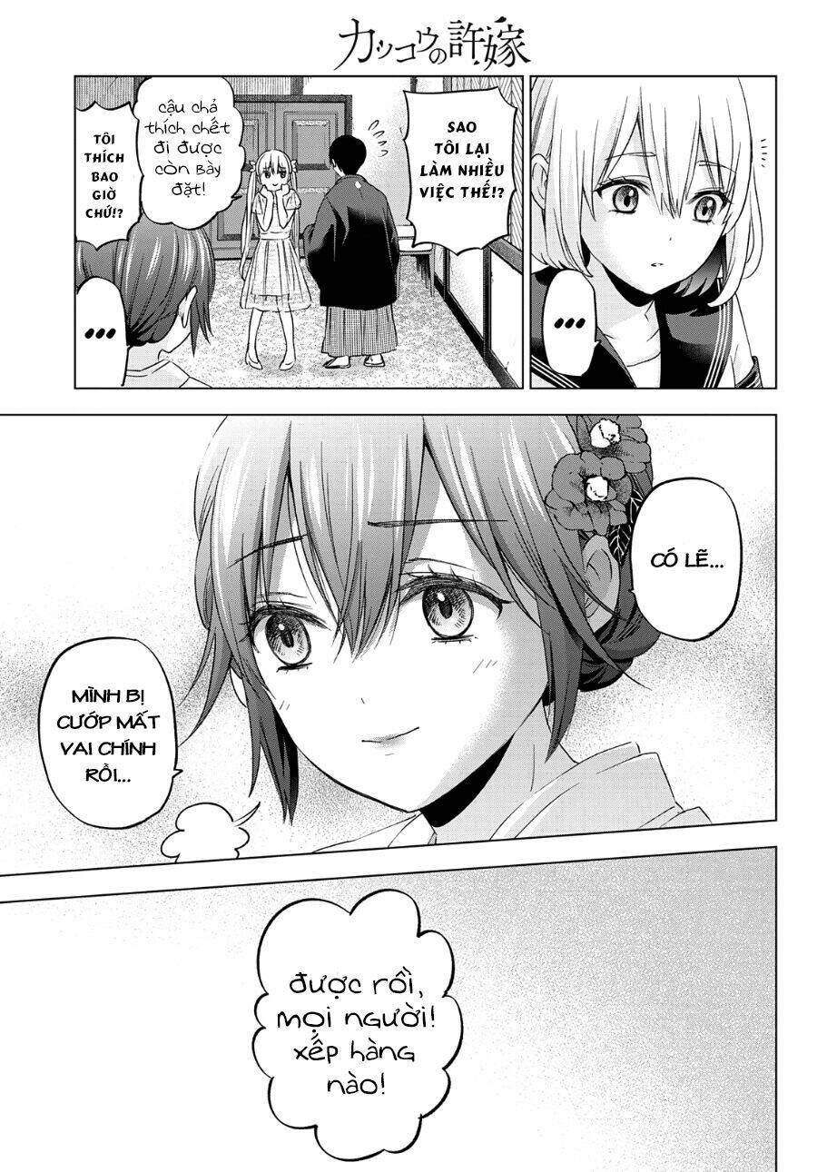 Kakkou No Iinazuke chapter 96 - Trang 15
