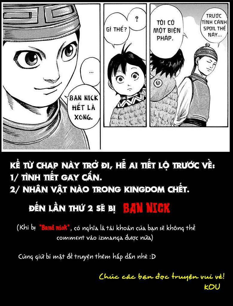 Kingdom - Vương Giả Thiên Hạ chapter 128 - Trang 18
