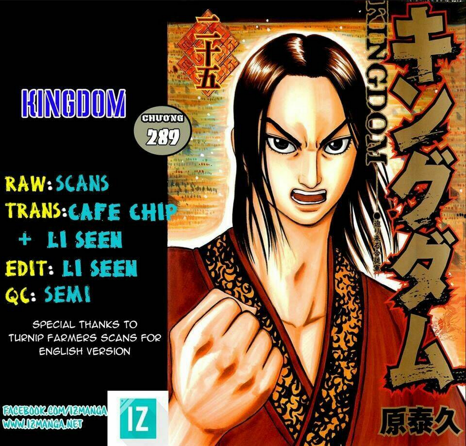 Kingdom - Vương Giả Thiên Hạ chapter 289 - Trang 2