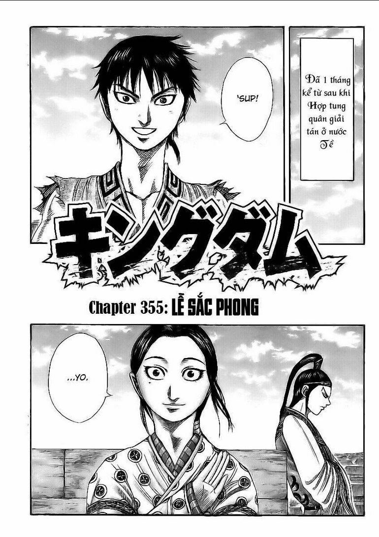 Kingdom - Vương Giả Thiên Hạ chapter 355 - Trang 1