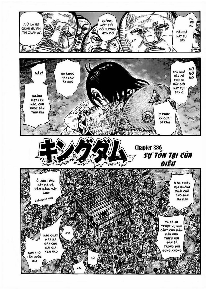 Kingdom - Vương Giả Thiên Hạ chapter 386 - Trang 1