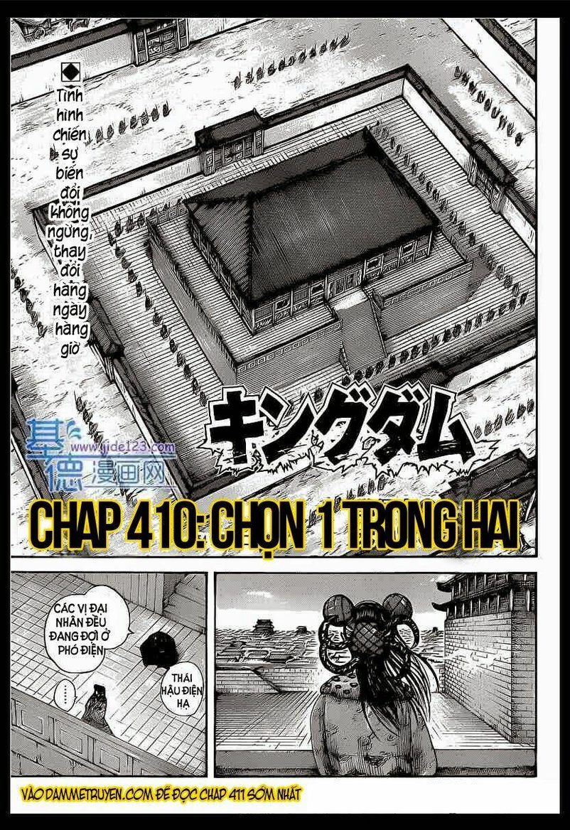 Kingdom - Vương Giả Thiên Hạ chapter 410 - Trang 1